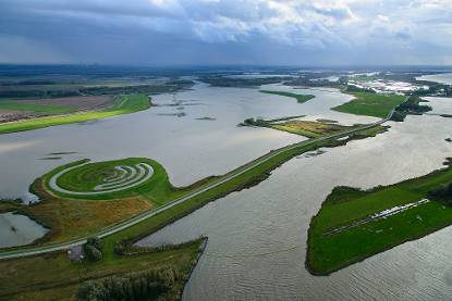 H7 Ruimte voor de rivier landschapskunstwerk